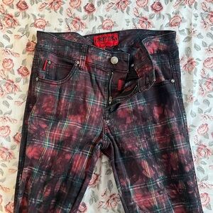 Tripp NYC Red and Black Plaid Apparel